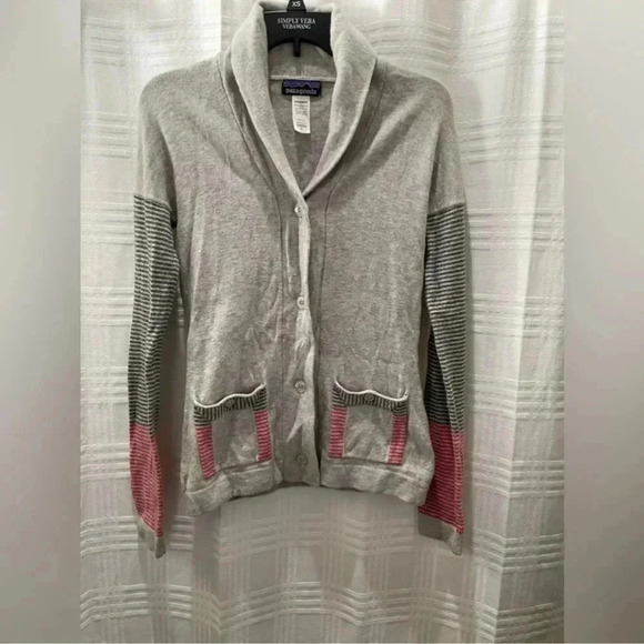 Patagonia Sweaters - Patagonia wool blend cardigan gray small